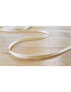 Ruban satin, 6mm, crème