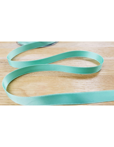 Ruban satin, 10mm, vert clair