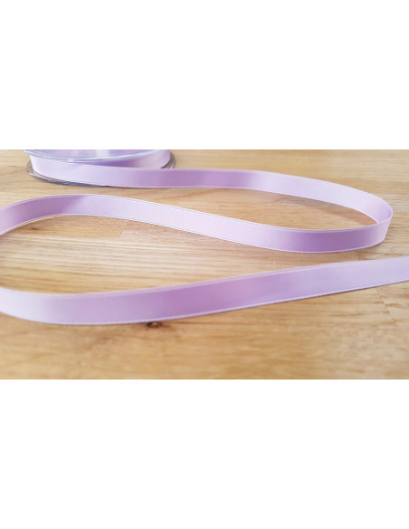 Ruban satin, 10mm, lavande