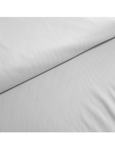 Tissu, Doublure Maille Stretch, Blanc, Laize 160 cm, 100% Polyester