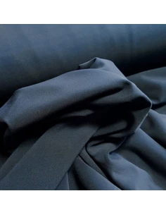 Tissu, Jersey Lycra Uni, Bleu Marine, Laize 150 cm, Polyester Spandex 2