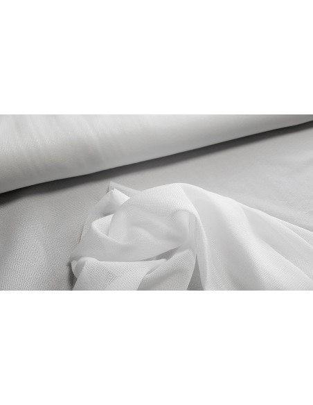 Entoilage thermocollant maille blanc