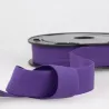 Ruban sergé coton, 30mm, violet