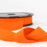 Ruban sergé coton, 30mm, orange