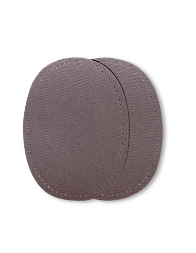 Renforts thermocollants, 10 x 14cm, gris