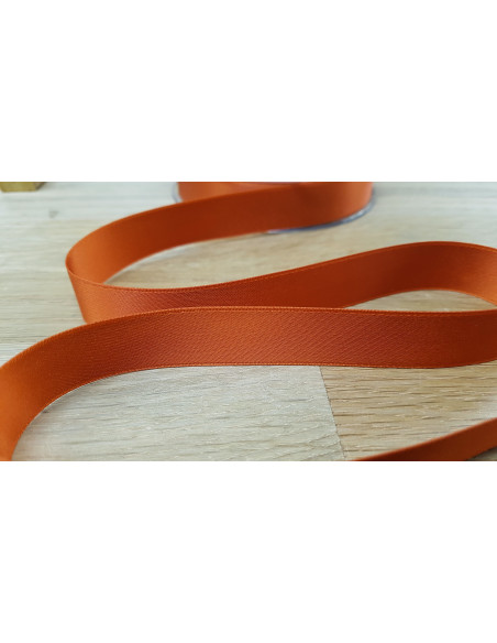 Ruban satin, 16mm, cuivre