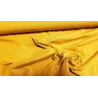 Jersey coton uni BIO jaune moutarde