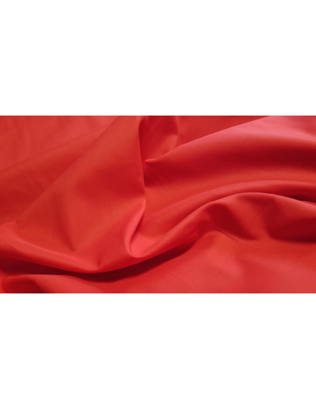 Voile de coton, rouge