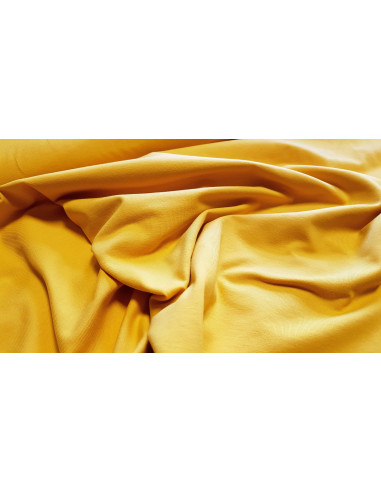 Jersey de coton uni, BIO, jaune