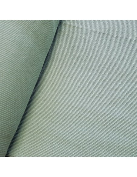 Tissu, Bord-côte tubulaire, Vert clair, Laize 27 cm, Coton/Élasthanne