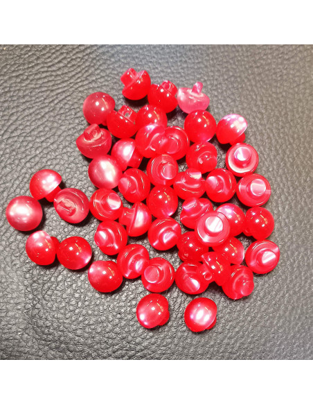 Bouton rose framboise