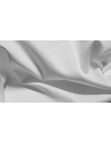 Sergé de coton épais, blanc