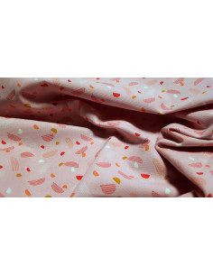 Cretonne de coton demi-lunes 2