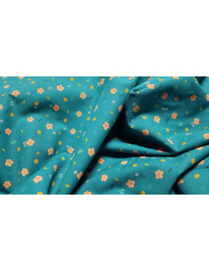 Cretonne de coton fleurs 2