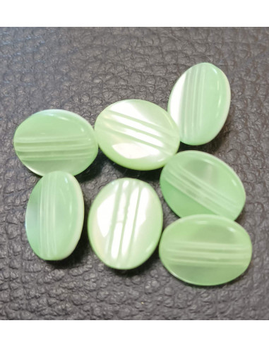 Bouton à queue, Ø11mm, vert