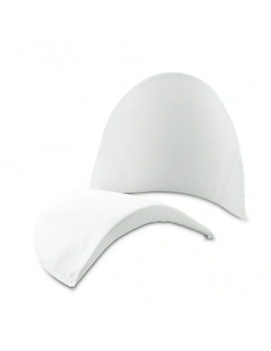 Épaulettes « demi-lune » XL, blanc