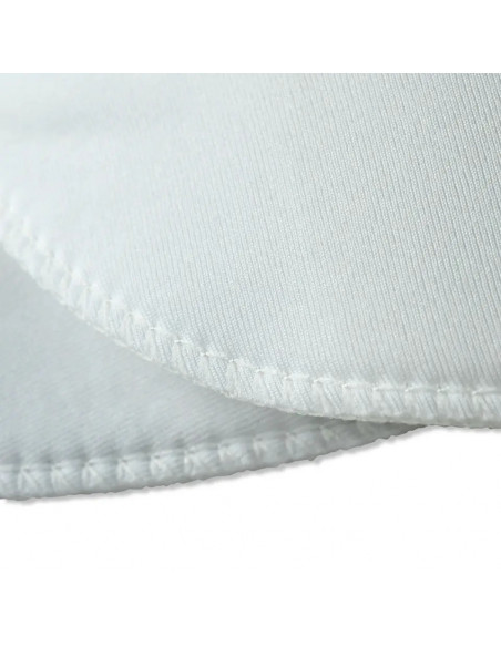 Épaulettes « demi-lune » M-L, blanc