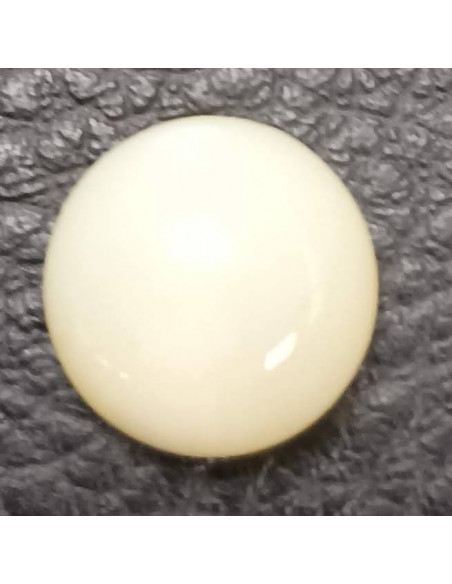 Bouton à queue, Ø 12mm, blanc