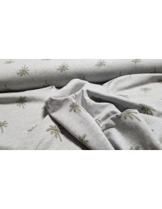 Jersey coton palmiers 2