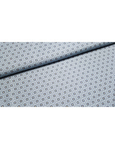 Popeline coton fleurs