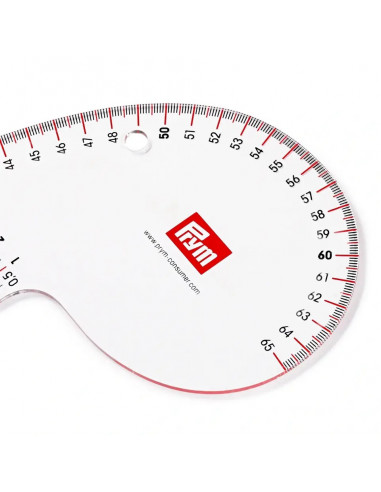 Règle incurvée, perroquet