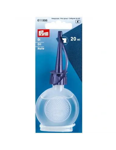 Huile pour machines à coudre Prym 20 ml | Zephyr Tissus