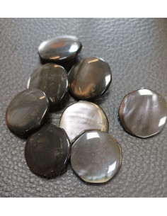 Bouton à queue, Ø 20mm, gris 2