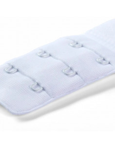 Rallonge attache de soutien-gorge, crochet 3x2, 40mm, blanc 2