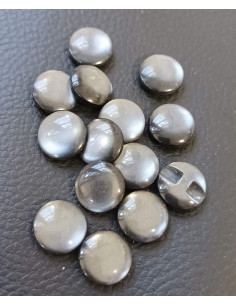 Bouton à tunnel, Ø 13mm, gris 2