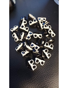 Bouton à queue, Ø 17 mm, blanc 2