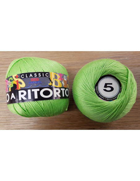 Fil Adriafil - Coton égyptien n°5, Uno a ritorto