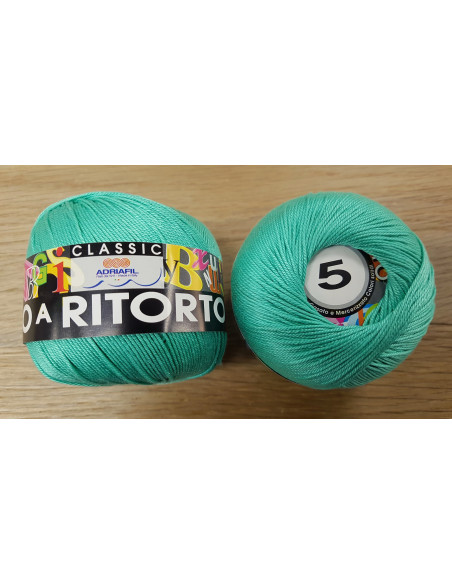 Fil Adriafil - Coton égyptien n°5, Uno a ritorto