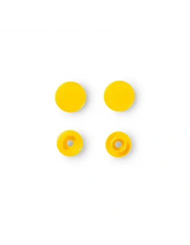 Boutons pression Color Snaps Prym, Jaune | Zephyr Tissus