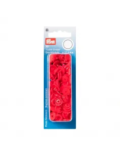 Boutons pression Color Snaps Prym rouge | Zephyr Tissus