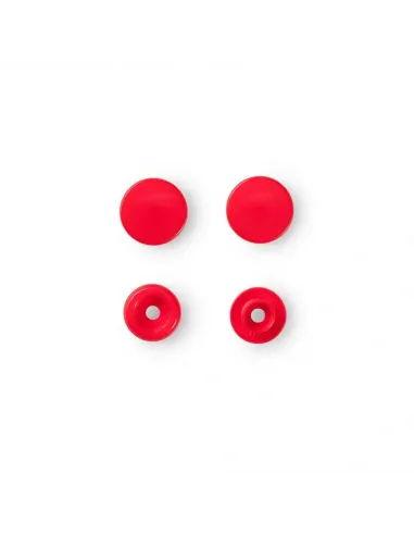 Boutons pression Color Snaps Prym rouge | Zephyr Tissus