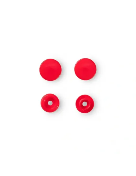 Boutons pression Color Snaps Prym rouge | Zephyr Tissus