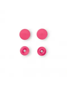 Pressions Color Snaps framboise 12,4 mm | Zephyr Tissus 2