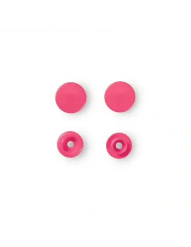 Pressions Color Snaps framboise 12,4 mm | Zephyr Tissus