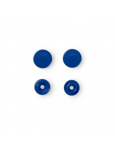 Boutons pression sans couture « Color Snaps », rond, 12,4mm, bleu royal 2