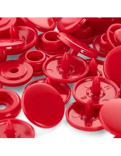 Boutons pression Color Snaps Prym, Rouge | Zephyr Tissus 2