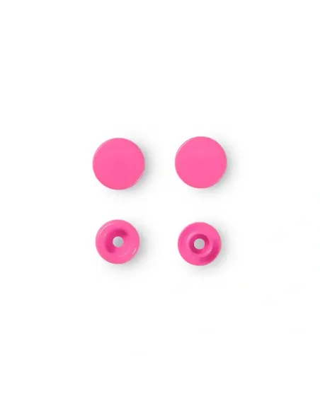 Boutons pression Color Snaps Prym, rose vif | Zephyr Tissus