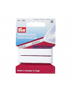 Ruban à marquer le linge, thermocollant, 3 m