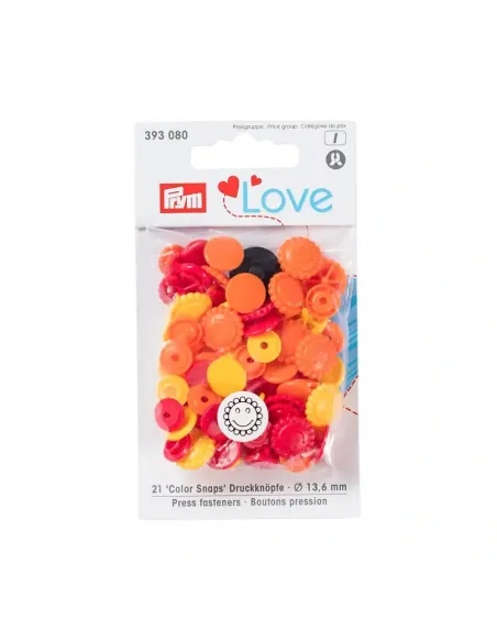 Boutons pression Color Snaps Prym Love | Zephyr Tissus