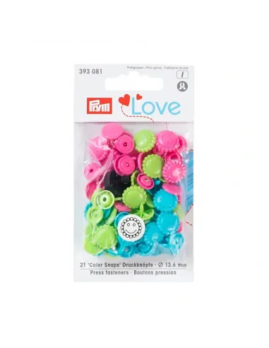 Bouton pression Prym Love fleur, 13,6 mm | Zephyr Tissus