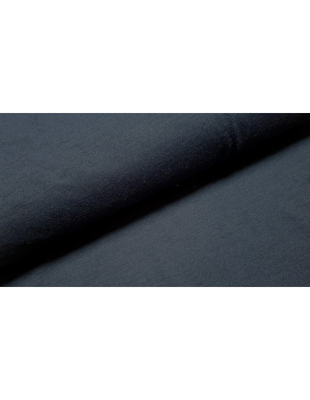 Jersey souple uni bleu