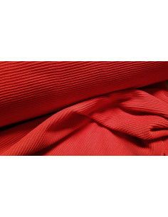 Jersey côtelé uni, rouge 2