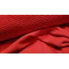 Jersey côtelé uni, rouge