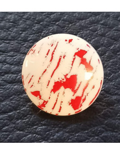 Bouton à queue, Ø 14 mm, blanc