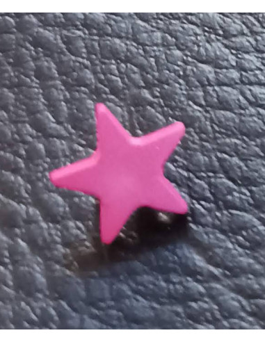 Bouton à queue, Ø 10 mm, rose