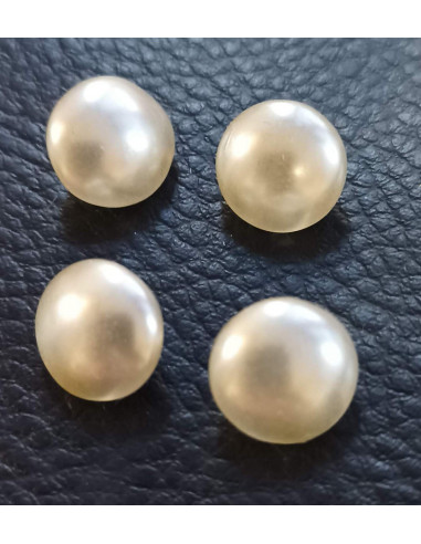 Bouton à queue, Ø 12 mm, beige